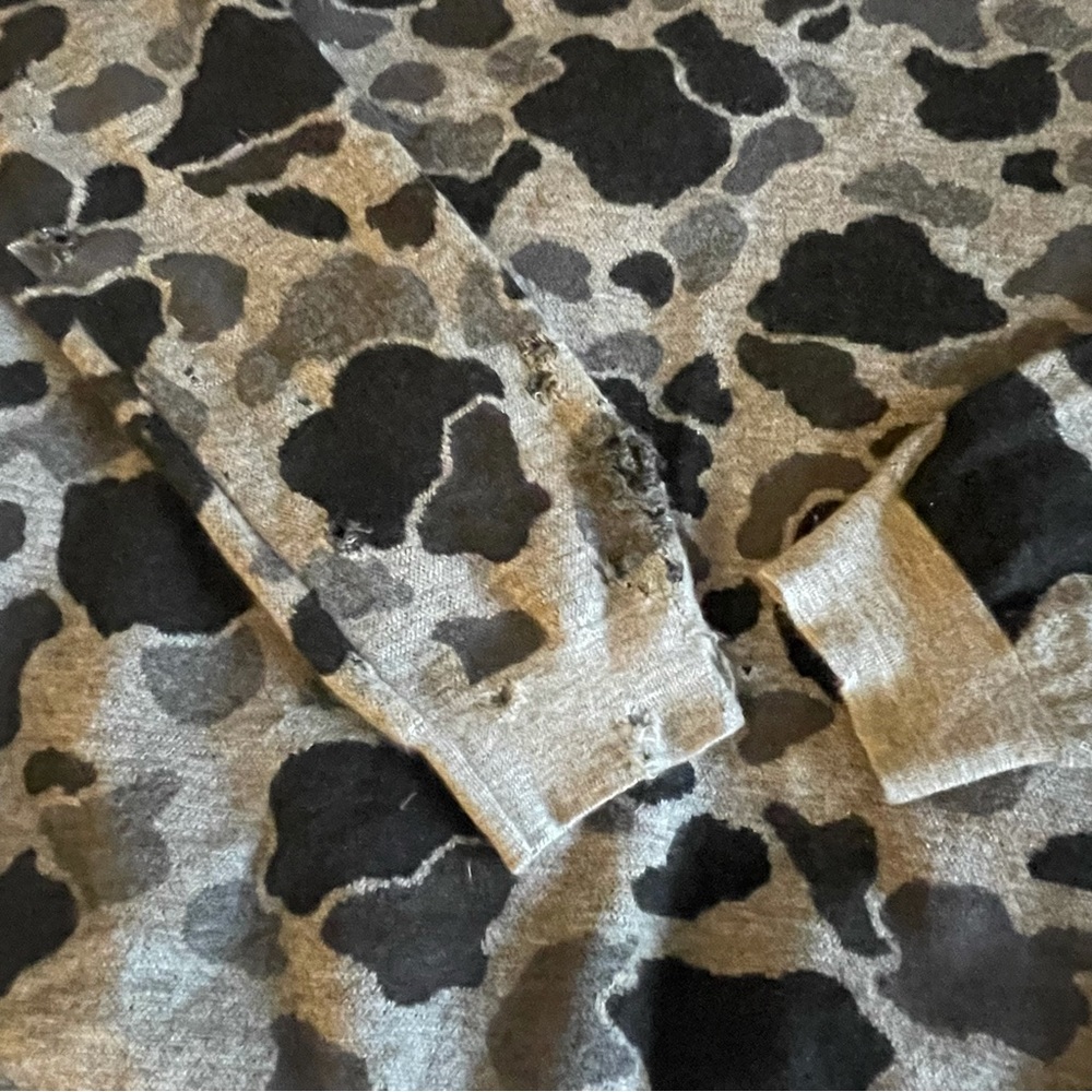 Burberry Camouflage Cashmere Sweater - Picture 4 of 10